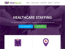 Tablet Screenshot of medsquad.com